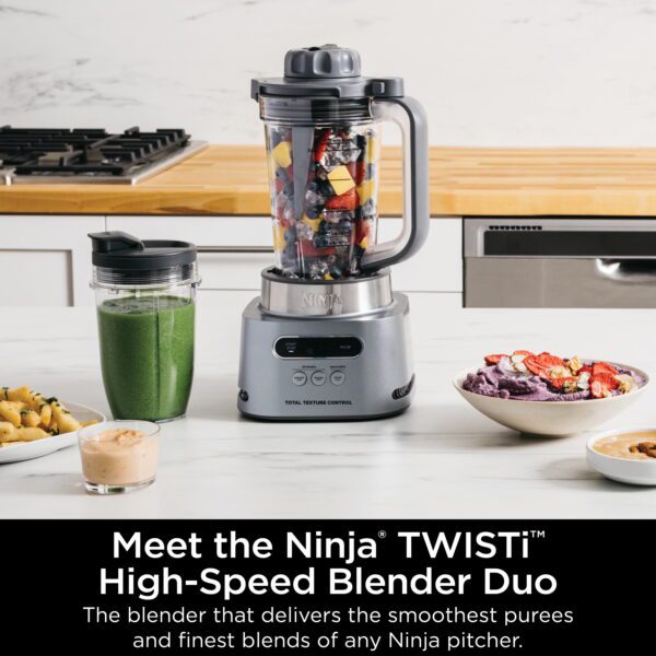 Twisti, High-Speed Blender Duo 3 Preset Auto-Iq Programs, 34 Oz. Pitcher Capacity, SS150 - Image 2