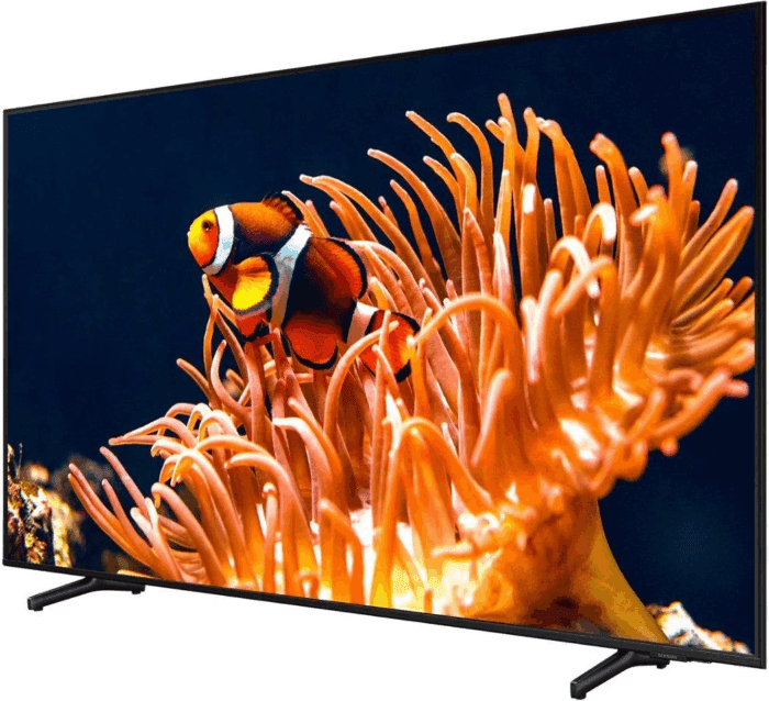 65" 4K Crystal UHD DU8000 Smart TV, Ultra Slim Design, Dynamic Crystal Color, Motion Xcelerator & Object Tracking Sound Lite UN65DU8000