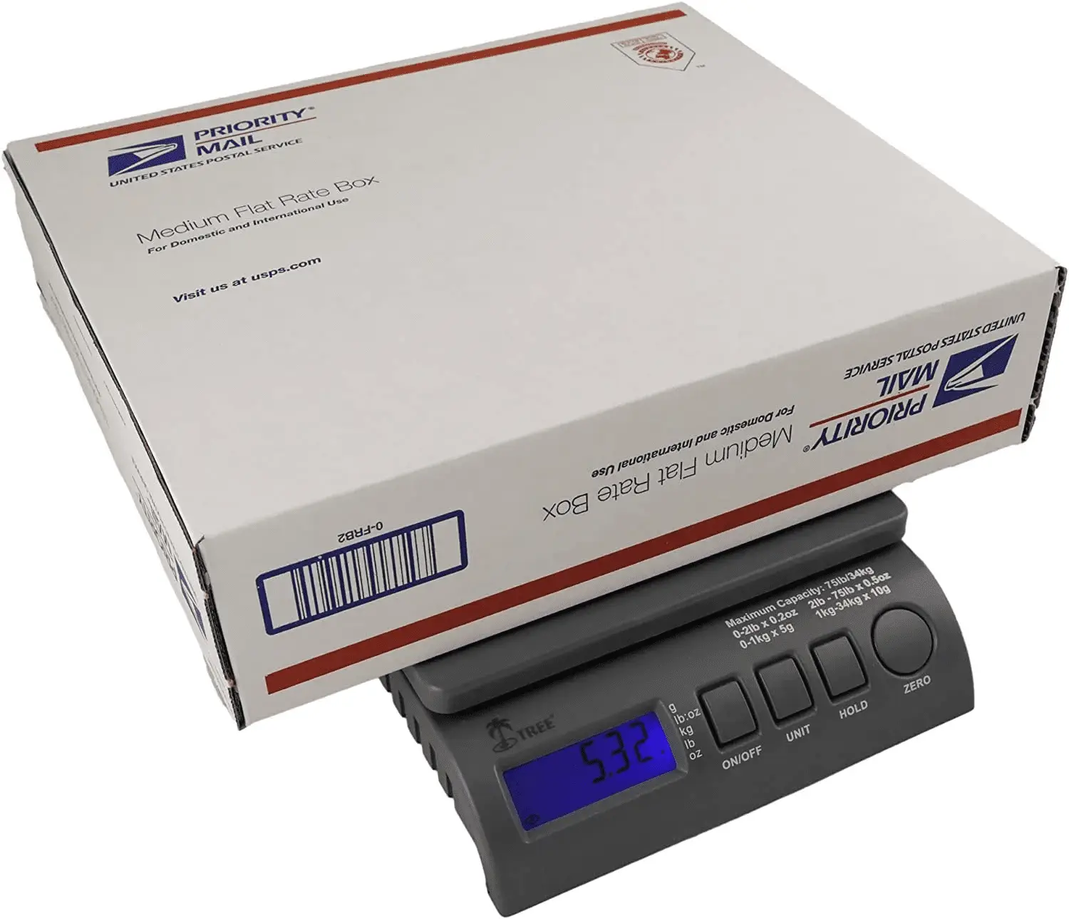 SPS35 Small Postal Scale, 35 Lbs - Image 3