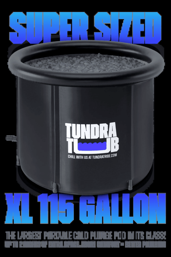 TUNDRA TUB XL - Our First Cold Plunge Pod | 115 Gallon | Jet Black Nylon Hexcore - Image 2