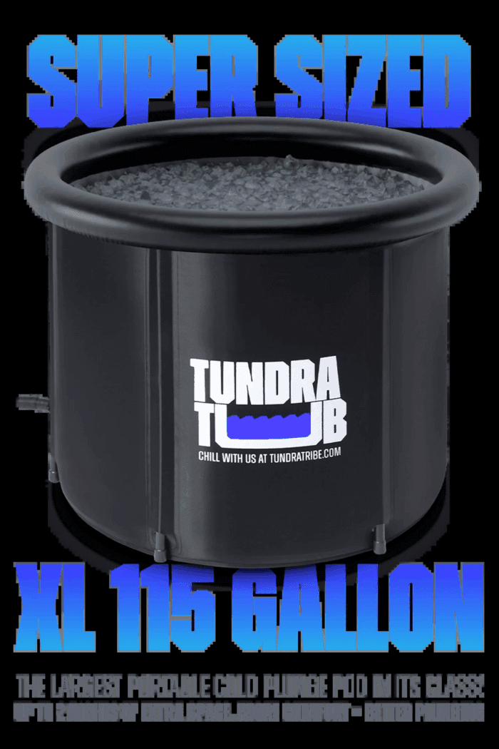 TUNDRA TUB XL - Our First Cold Plunge Pod | 115 Gallon | Jet Black Nylon Hexcore - Image 2