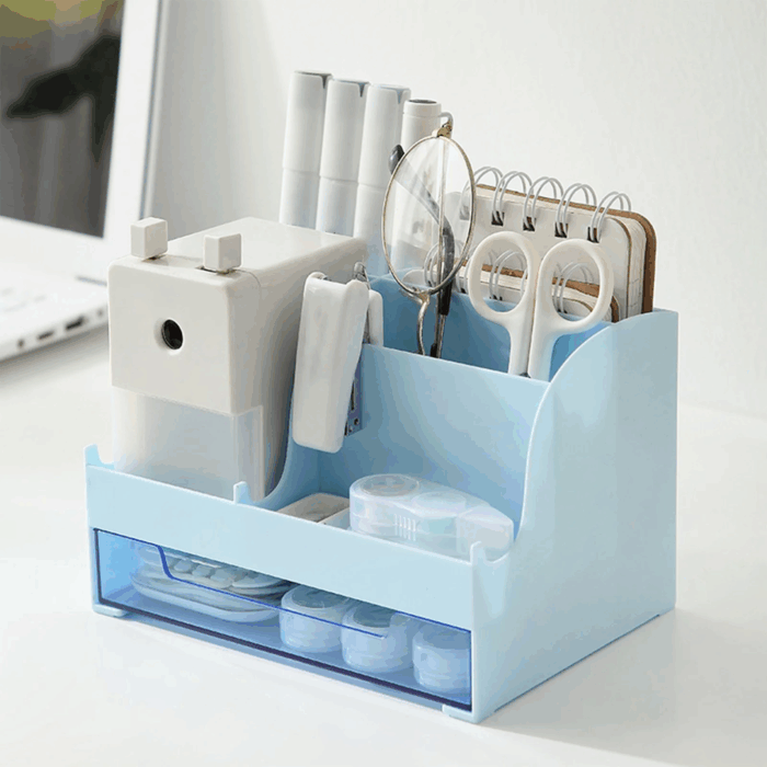 Makeup Organizer with Drawers -Plastic Skincare and Cosmetic Storage for Vanity Countertop,Dresser Top Organizer for Lotions,Beauty Products,Cologne Perfume-Bathroom Countertop Organization - Image 10