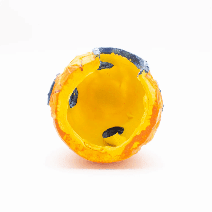 Spongebob Pineapple Home Aquarium Decor, Yellow & Orange Resin - 3" X 3.25" X 5.25" - Image 6