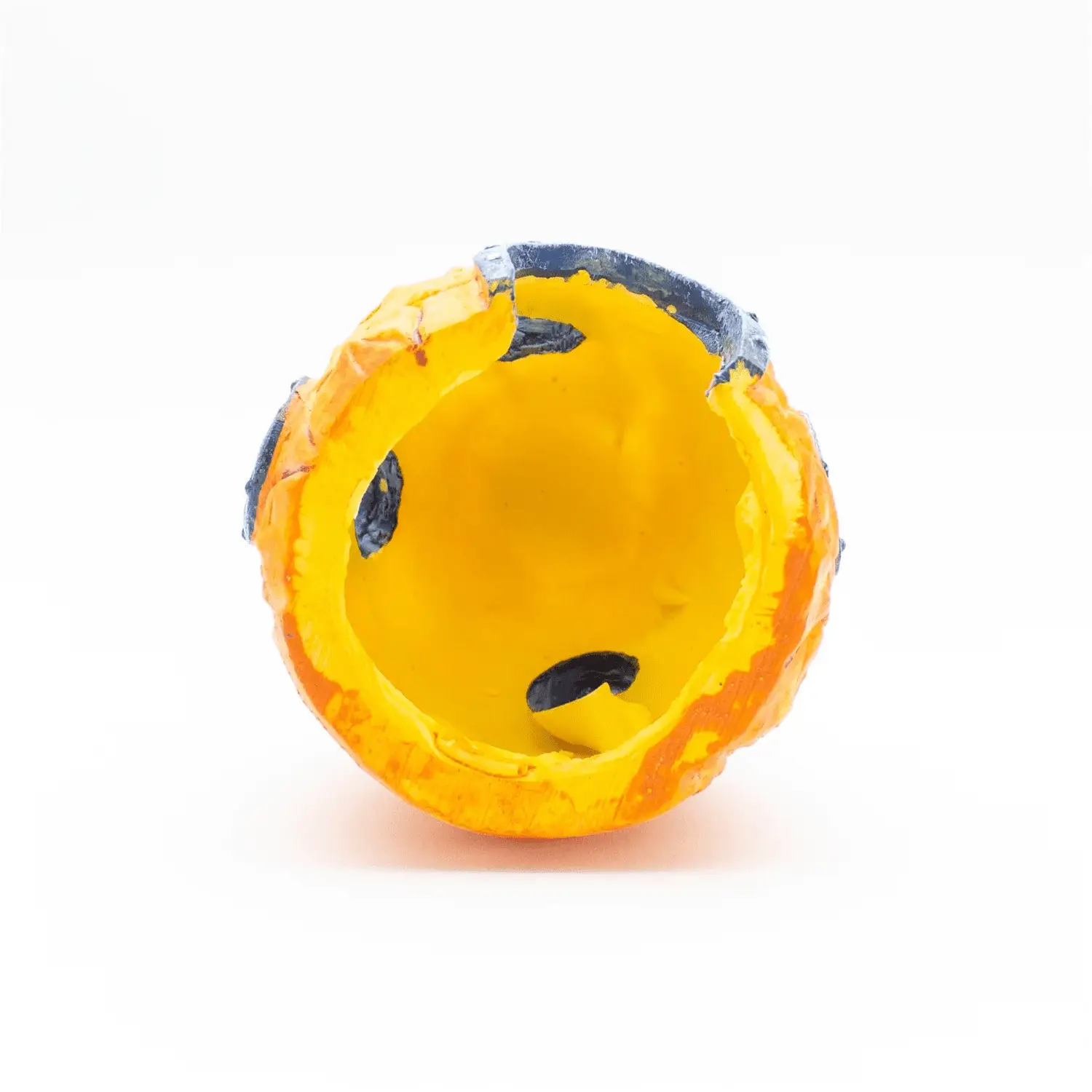 Spongebob Pineapple Home Aquarium Decor, Yellow & Orange Resin - 3" X 3.25" X 5.25" - Image 6