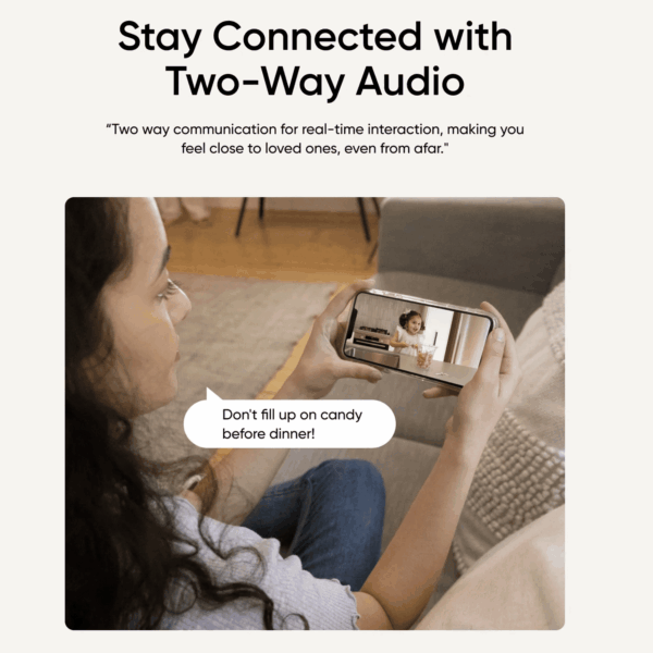 Solo Indoor-Cam C220 Wired 2K Surveillance Camera, 24/7 Recording, AI Human Detection - Image 9