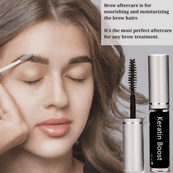 Lash Lift Care, Brow Lamination Aftercare Eyelash Perm Nutrition, Treat Burning Eyebrow save Messy Lash, 8 Weeks Keratin Botox Care for and Perm/Lift(7Ml) (Clear-Lash&Brow Care) - Image 2