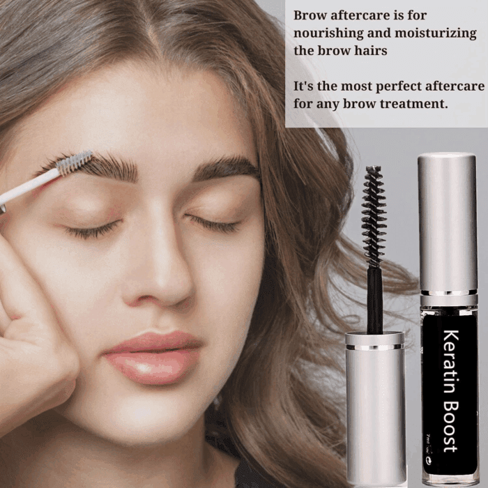 Lash Lift Care, Brow Lamination Aftercare Eyelash Perm Nutrition, Treat Burning Eyebrow save Messy Lash, 8 Weeks Keratin Botox Care for and Perm/Lift(7Ml) (Clear-Lash&Brow Care) - Image 2