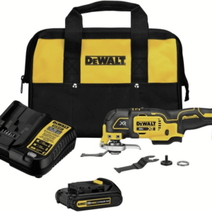 20V MAX XR Oscillating Tool Kit, 3 Speed, with Blades, Battery and Charger Included (DCS356C1)