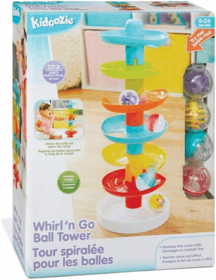 Ball Drop | Toddler Toy | Learning & Developmental Tower | Activity & Educational Preschool Toys & Games