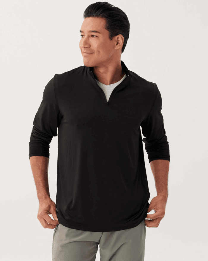 3 Pack: Men'S Dry-Fit Active Quarter Zip Long Sleeve Athletic Performance Pullover (Available in Big & Tall) - Image 6