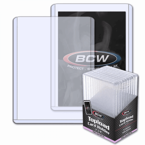 10  5Mm Thick 3 X 4 Toploaders - 197 PT Jersey Memorabilia Holder