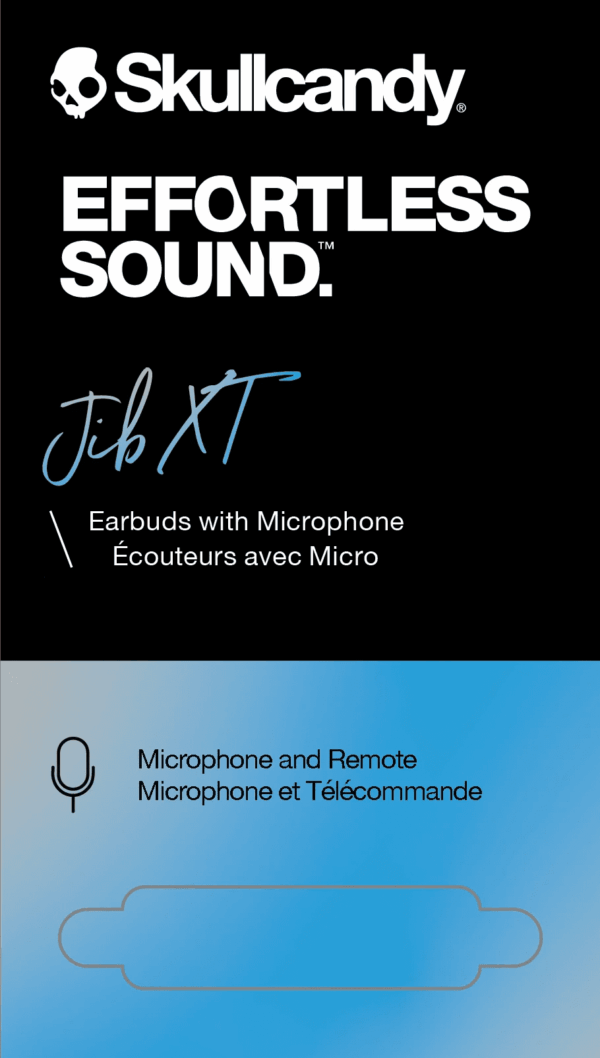 Jib XT Wired Inner Ear Earbuds, 3.5Mm Jack, Cobalt Blue - Image 2