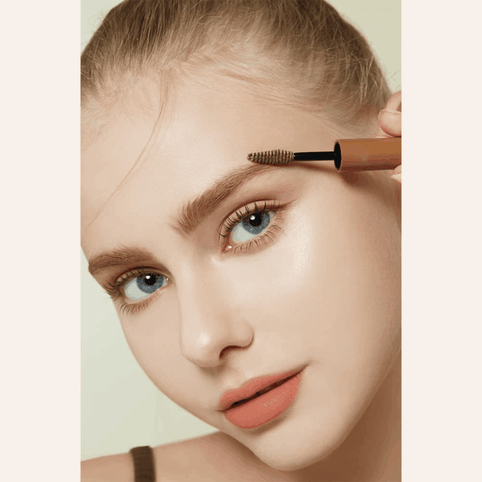 Color My Brows 4.5G #2 Light Brown | Eyes Makeup | Eyebrow Mascara, Quickly Fixing Natural Eyebrow Makeup with Care Effect | Kbeauty - Image 8