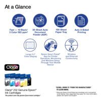 Workforce WF-2950 All-In-One Wireless Color Printer with Scanner, Copier and Fax - Image 3