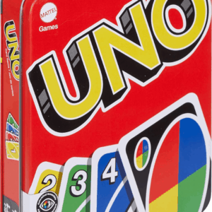 UNO Card Game in a Collectible Storage Tin for Kids, Adults, Families, Parties & Travel, 2 to 10 Players (Amazon Exclusive)