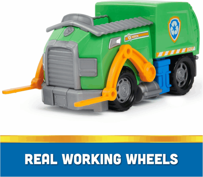 , Rocky’S Recycle Truck, Toy Truck with Collectible Action Figure, Sustainably Minded Kids Toys for Boys & Girls Ages 3 and Up - Image 7