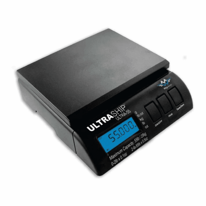 Ultraship Digital Postal Scale (55 Lb, Black) - Image 3