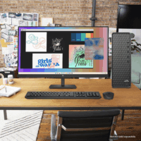 Slim Desktop Tower, Intel Pentium, 8GB Memory, 256GB SSD, Windows 11 Home, Black, S01-Af2023W - Image 7