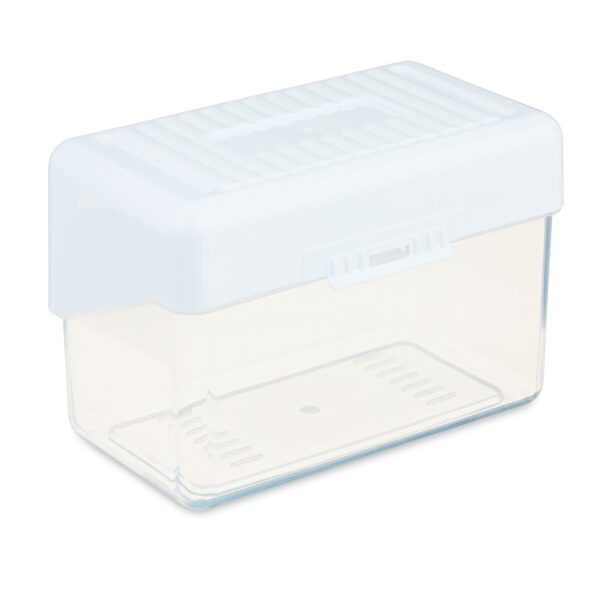 Index Card Box, 3" X 5", White, Desktop Organizers - Image 3