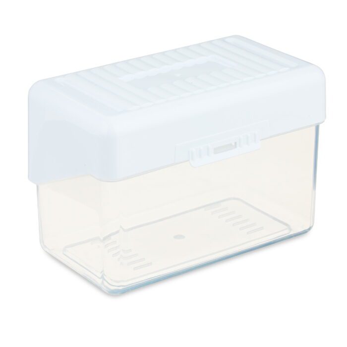 Index Card Box, 3" X 5", White, Desktop Organizers - Image 3