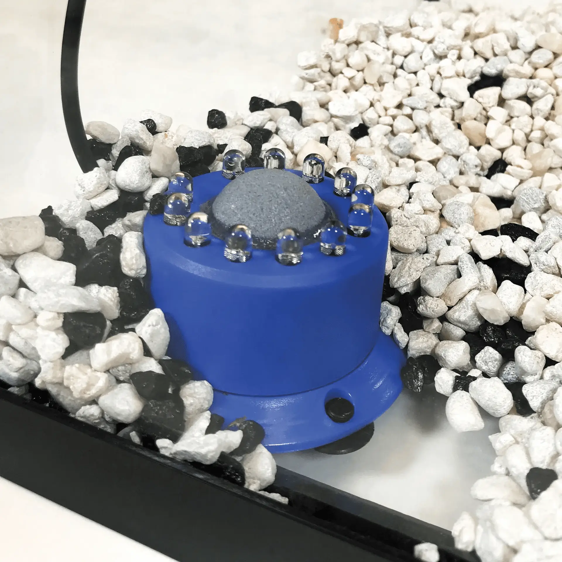 Cascade Multicolor Rainbow LED Air Stone for Aquariums, 2.5” Diameter - Image 5