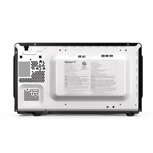 0.9 Cu Ft Countertop Microwave Oven, 900 Watts, Black Stainless Steel, New - Image 10