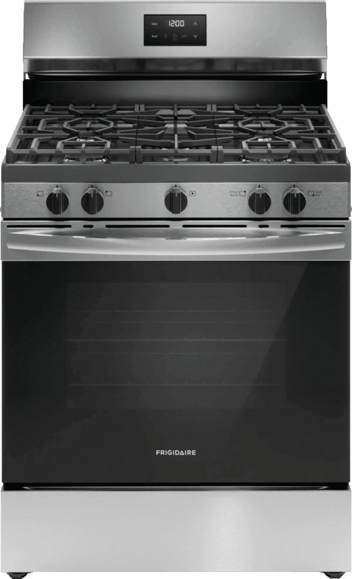 30" Gas Range, Stainless Steel