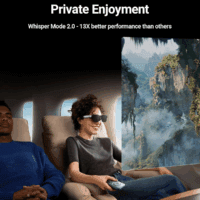 Air 2S AR/XR Glasses - 4 Speakers, 201" 120Hz 5000 Nits FHD OLED Display, AR XR Video Gaming Glasses, Smart Glasses for Iphone 16,15/Android/Mac/Switch/Ps5/Steamdeck, Gift Ideas - 2024 New - Image 5