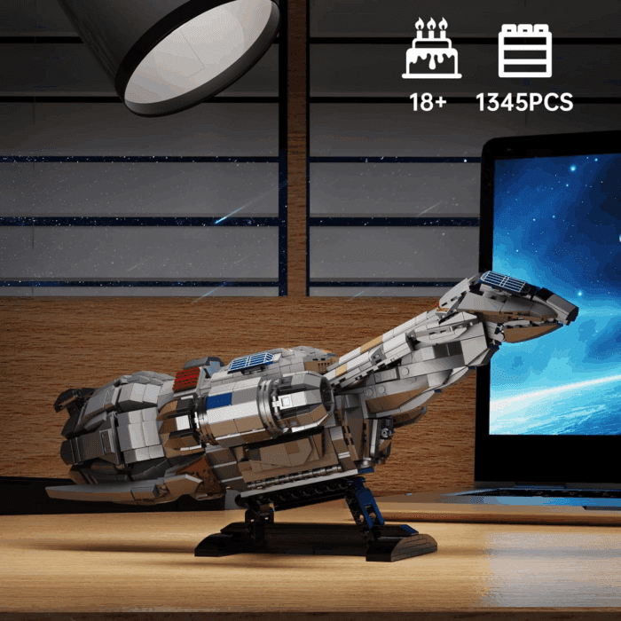 Firefly Spaceship Building Blocks Set, Space Wars Ship Model Kit, Compatible with Lego, Collectible Creative Bricks Building Toys for Adults, Aged 18+ (1345 PCS) - Image 4