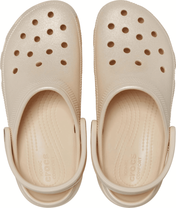 Women'S Classic Platform Glitter Clog - Image 4