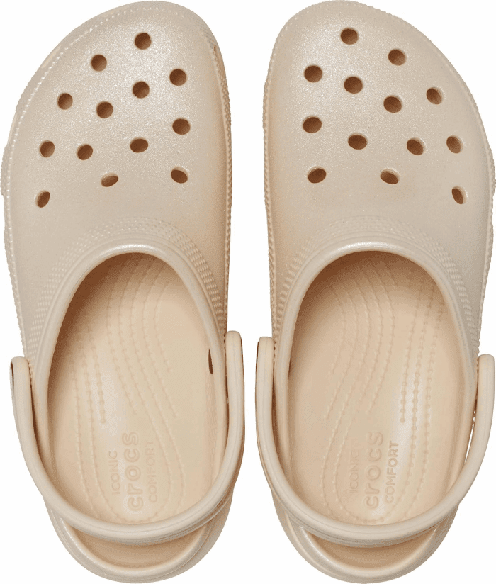 Women'S Classic Platform Glitter Clog - Image 4