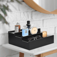 Cologne Organizer for Men - 3 Tier Cologne Stand Perfume Holder with 3 Hidden Compartments,Perfume Display Holder for Cologne,Mens Organizer Station for Dresser, Beside, Men'S Gift - Image 6