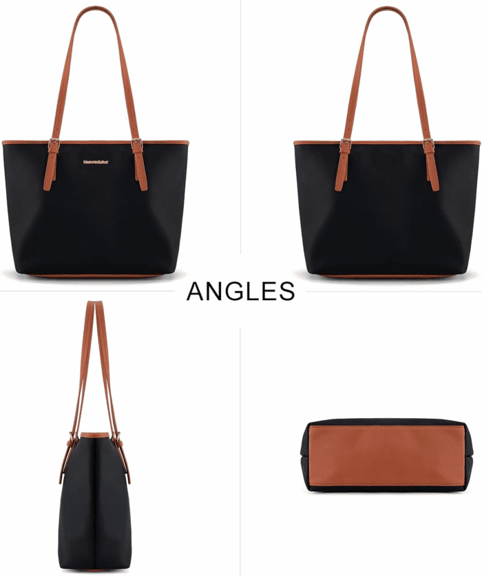 Tote Bags Vegan Leather Purses and Handbags for Women Top Handle Ladies Shoulder Bags - Image 4