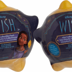 Disney Wish Mini Collectible Plush, 2 Blind Bag Inspired Capsules, Kids Toys for Ages 2 up by