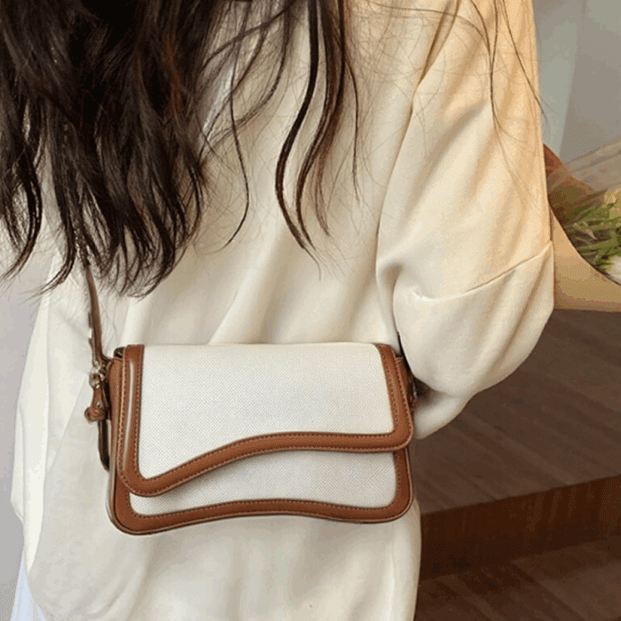 Shoulder Bag for Women Y2K Trendy Purse Vegan Leather Hobo Handbags Clutch Saddle Bag with 2 Removable Strap - Image 5