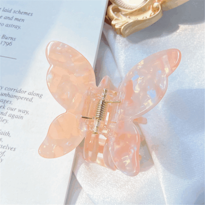 Hair Clips Cute Butterfly Shape Hair Claws Clips Leopard Print Barrettes Hair Pins Hair Accessories - Image 4