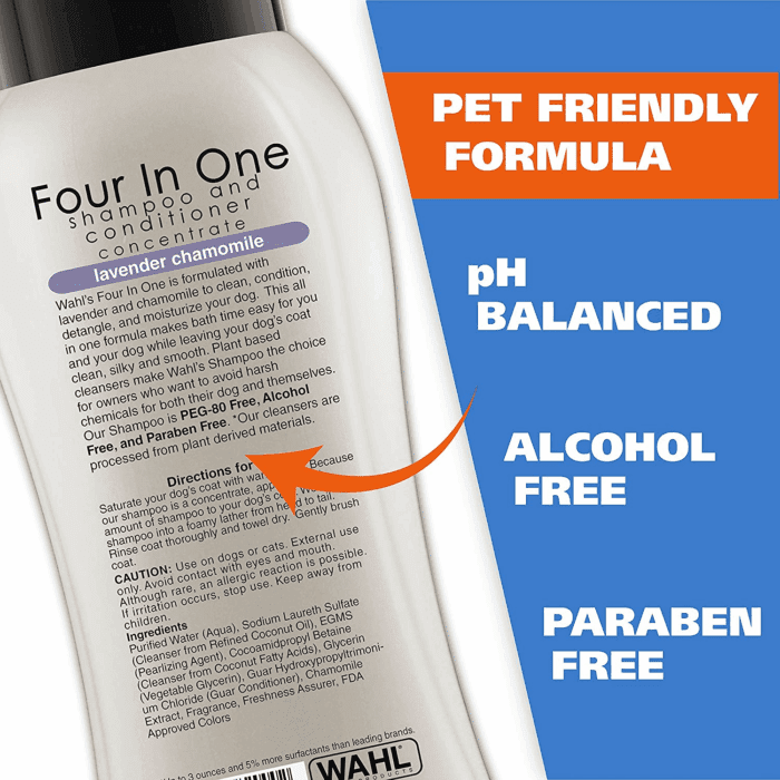 USA 4-In-1 Calming Pet Shampoo for Dogs – Cleans, Conditions, Detangles, & Moisturizes with Lavender Chamomile - Pet Friendly Formula - 24 Oz - Model 820000A - Image 3