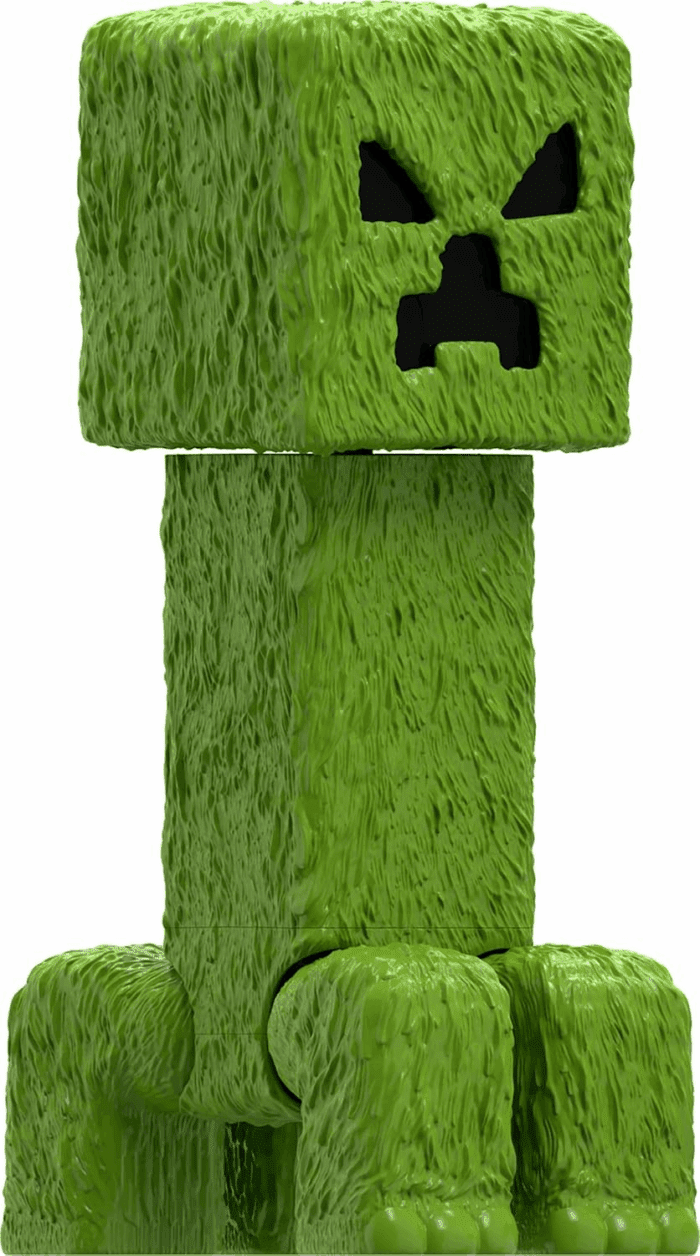 Minecraft Large-Scale Action Figure, 12-Inch Posable Creeper Toy Collectible Inspired by a Minecraft Movie - Image 5