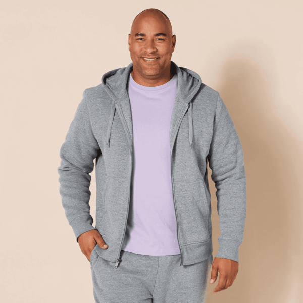 Men'S Full-Zip Fleece Hoodie (Available in Big & Tall) - Image 6