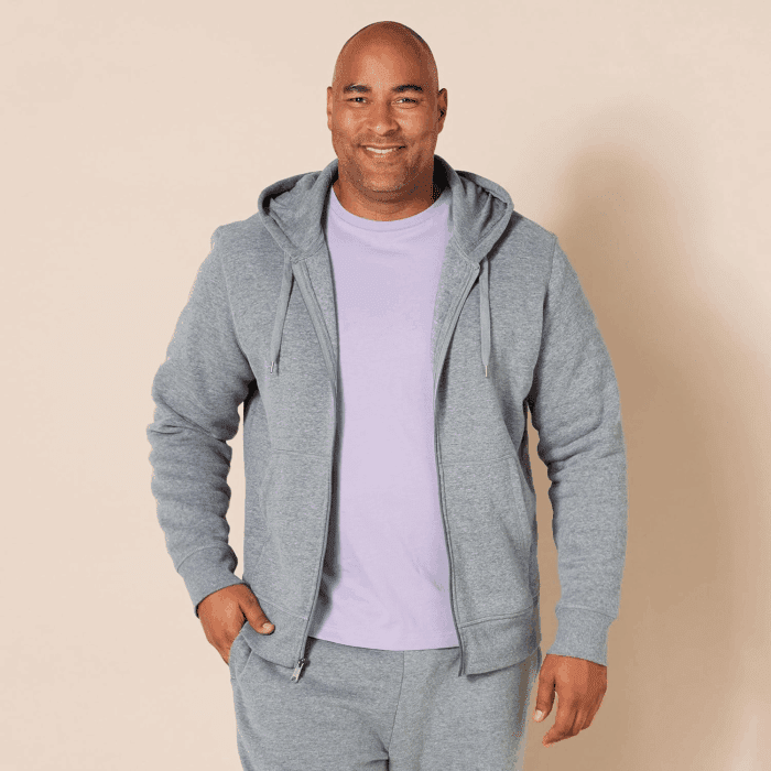 Men'S Full-Zip Fleece Hoodie (Available in Big & Tall) - Image 6