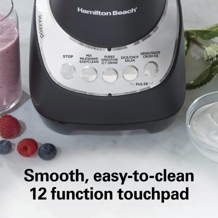Wave Action Quiet Blender, 48 Oz. Glass Jar, 12 Blending Functions, Black, 53530F - Image 6