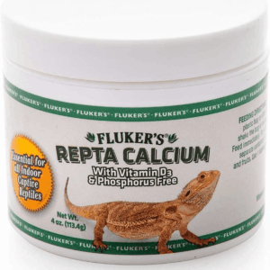 Calcium Reptile Supplement with Added Vitamin D3, 4 Oz.