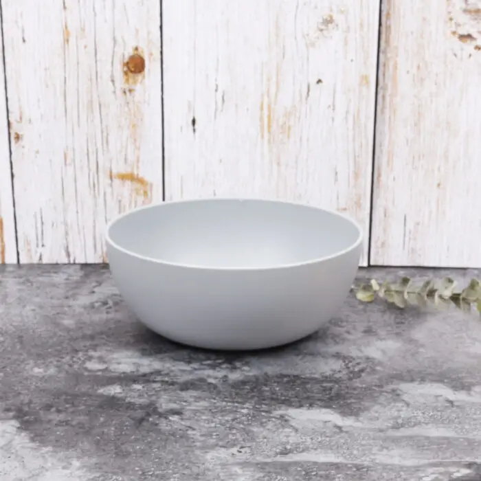 - Gray round Plastic Cereal Bowl, 38-Ounce - Image 2