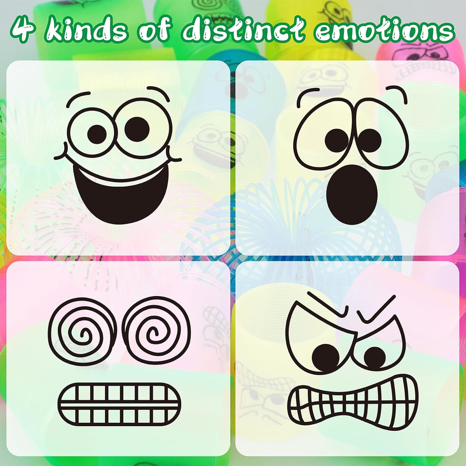 36 Pcs Mini Spring Party Favors for Kids 4 to 8 Birthday Stress Relief Bulk Fidget Goody Bag Stuffers Classroom Prizes Spring Bulk Toys for Kids Prize Presents 4 Bright Colors - Image 4