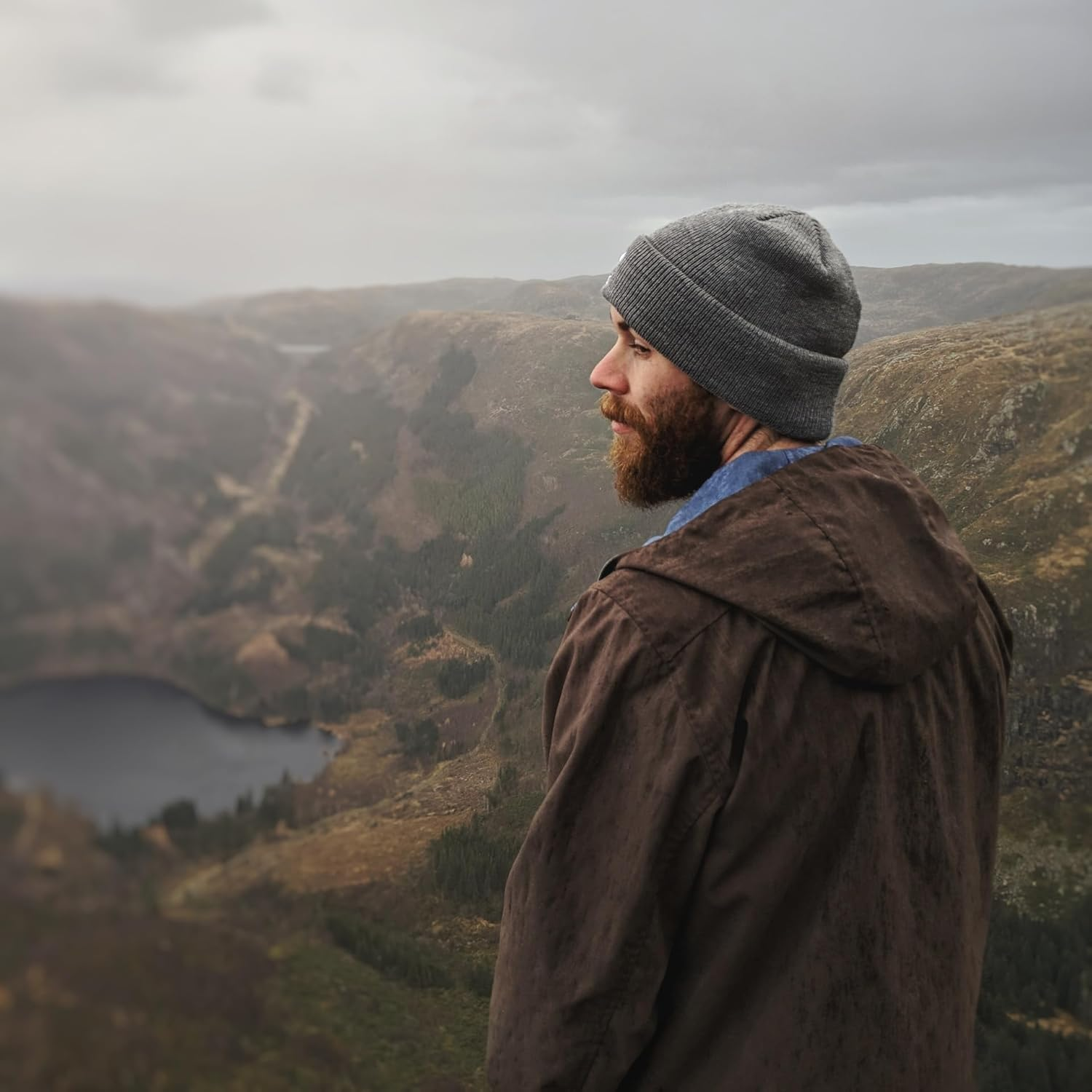 1&2 Pack Beanie for Men Women Slouchy Beanie Hats Winter Knit Caps Soft Ski Hat Unisex - Image 5