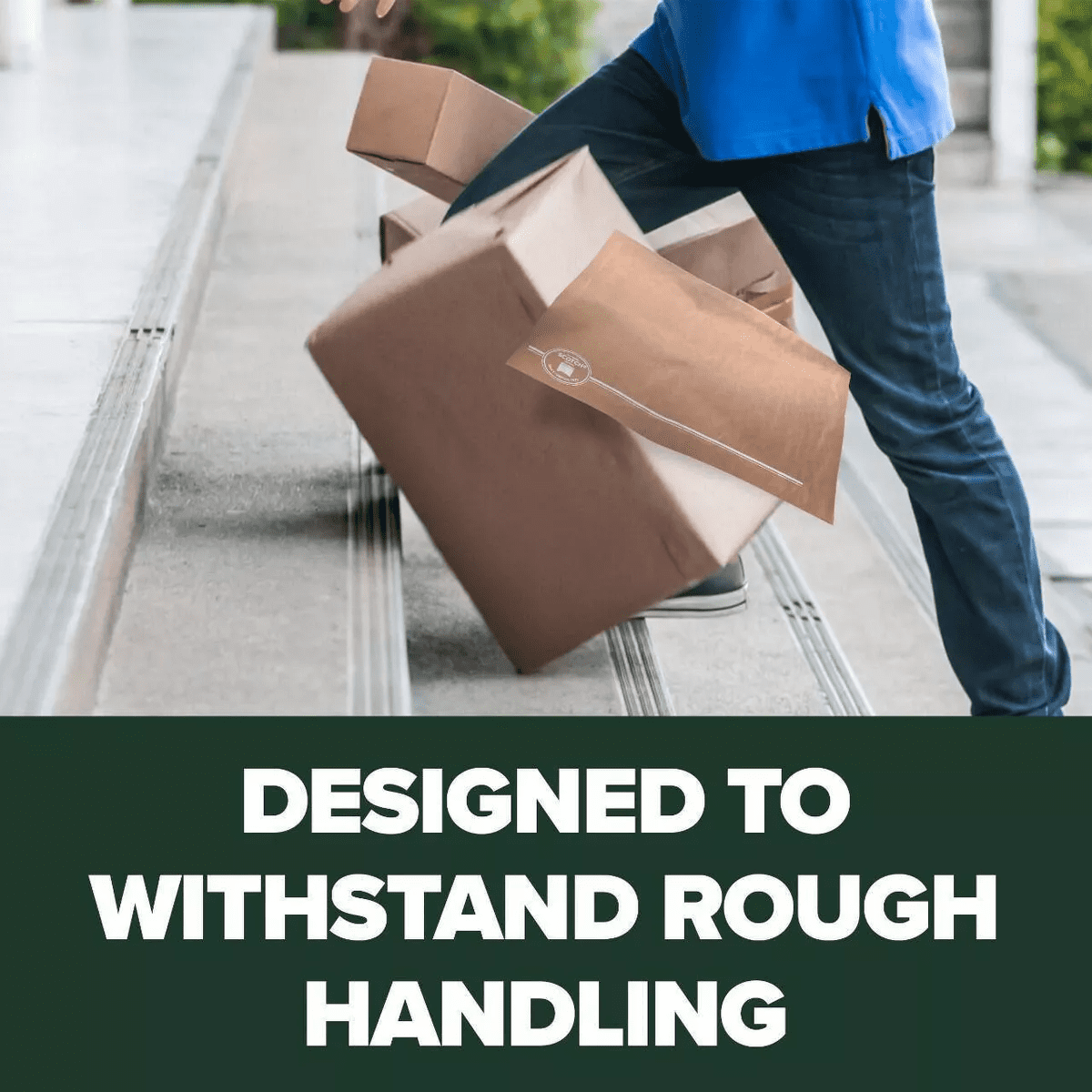 Scotch Curbside Recyclable Mailer Size 4 Brown: Self-Adhesive Shipping Envelopes, 13.5" X 9.5", Paper Material - Image 6