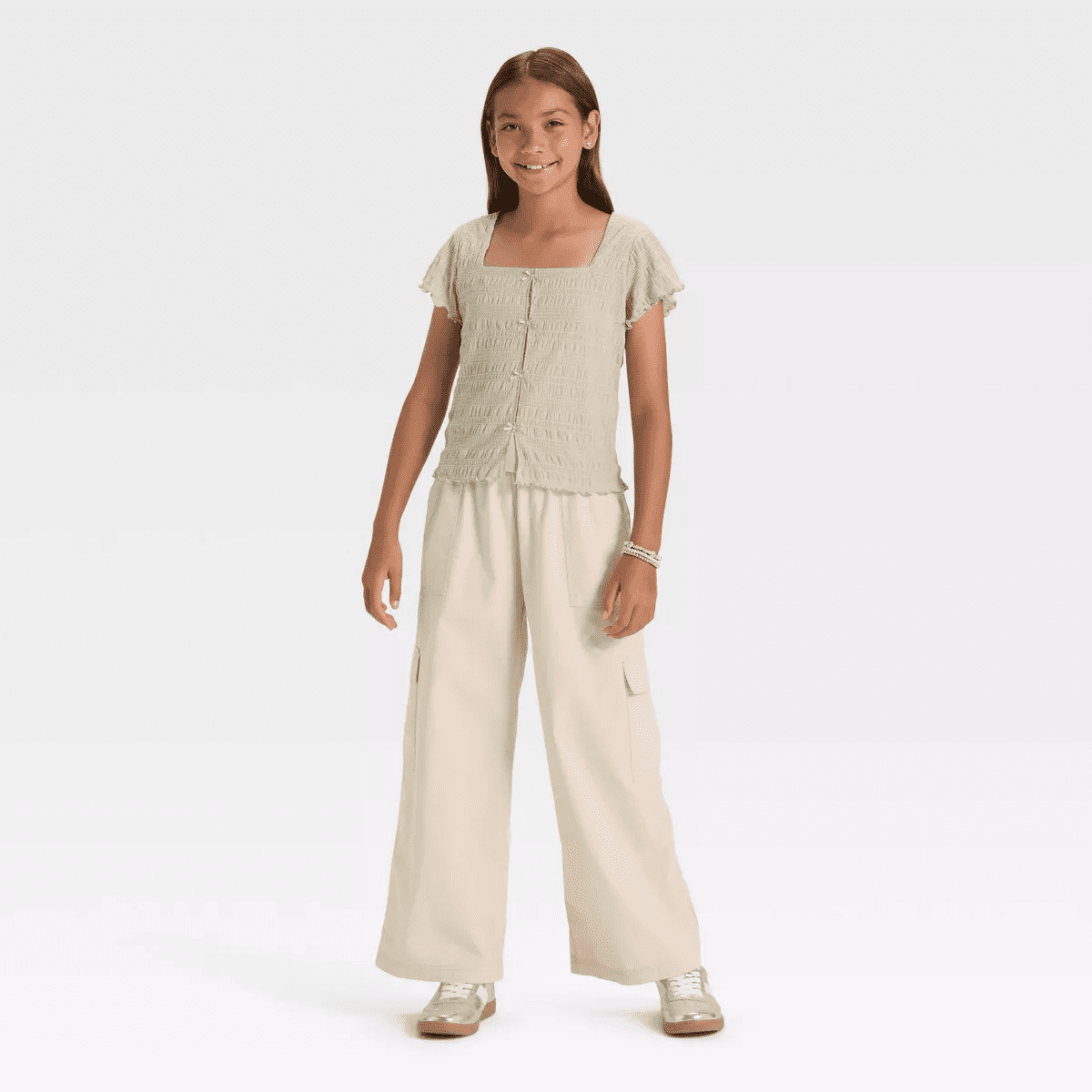 Girls' Bow Front Top - Art Class - Image 3