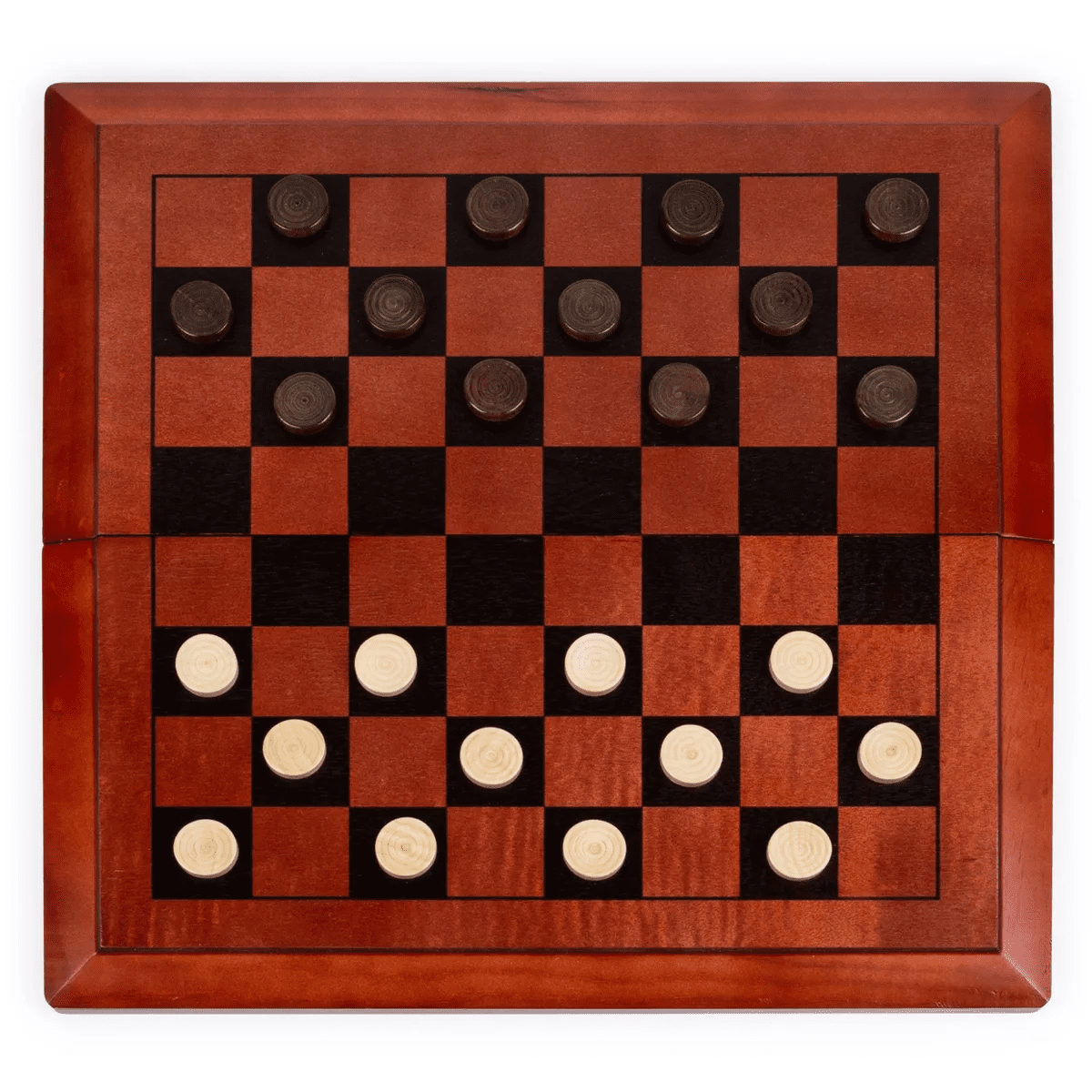 Game Gallery Wood Chess & Checkers Set - Image 9