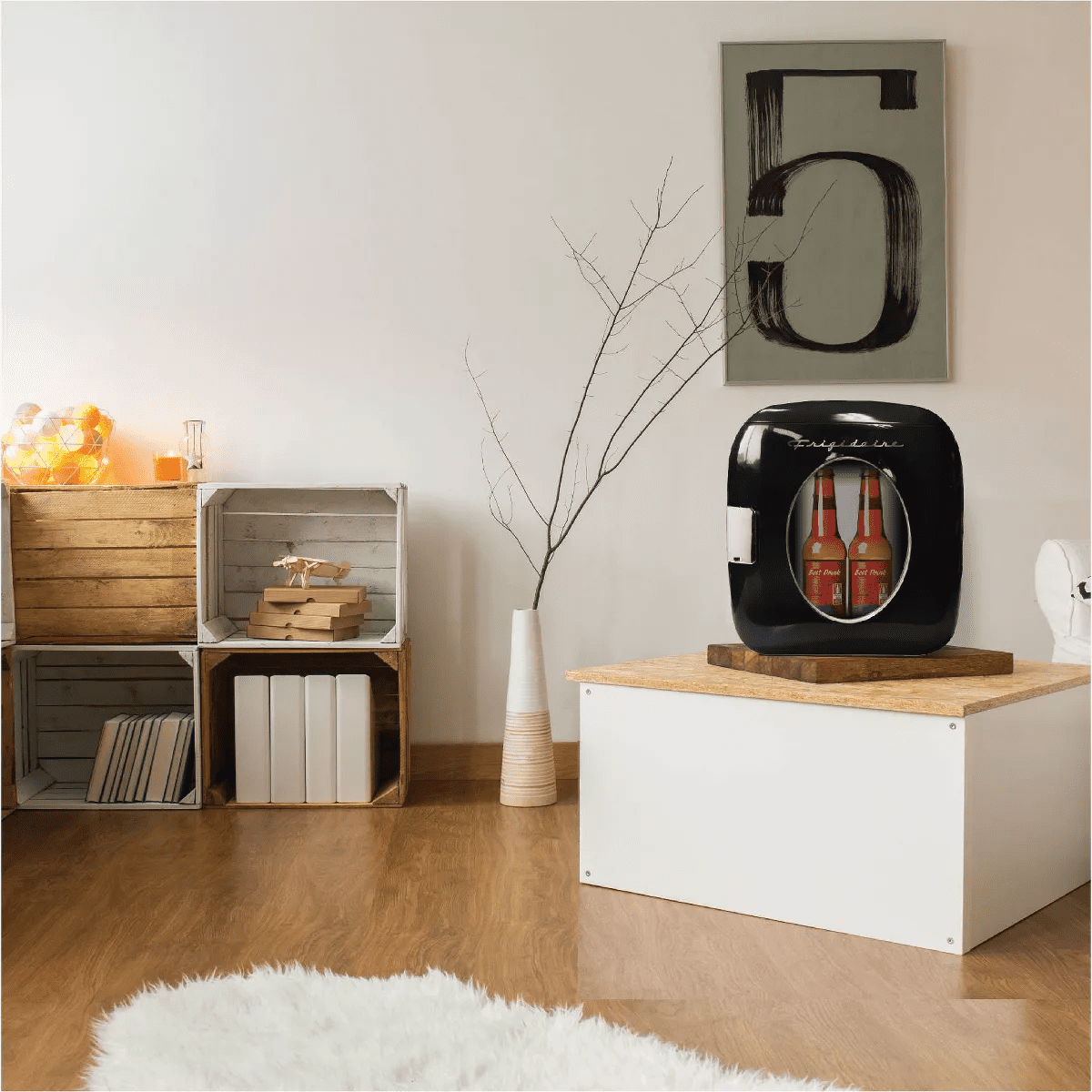 Frigidaire 12 Can Retro Beverage Countertop Mini Refrigerator - Image 8