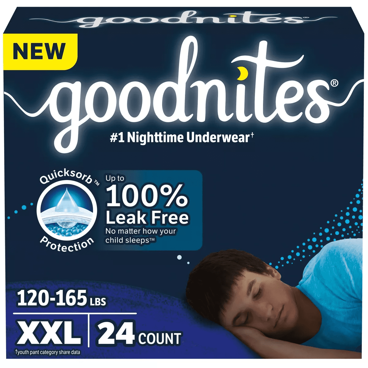 Goodnites Boys' Nighttime Underwear - (Select Size and Count) - Image 20